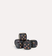 Black/Gold Terninger