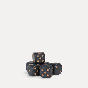 Black/Gold Terninger